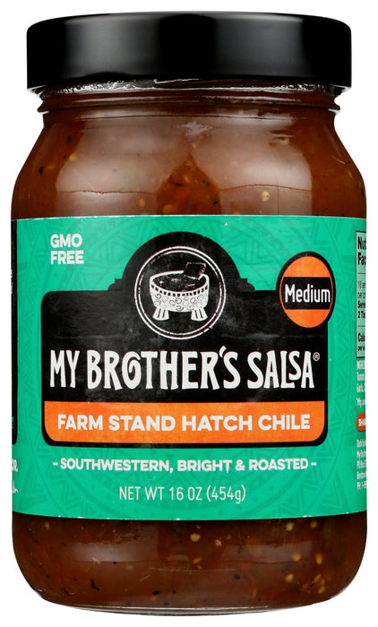 MY BROTHERS SALSA: Farm Stand Medium Salsa, 16 oz