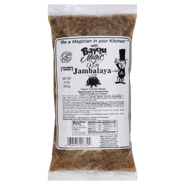 BAYOU MAGIC: Mix Cajun Jambalaya, 12 oz