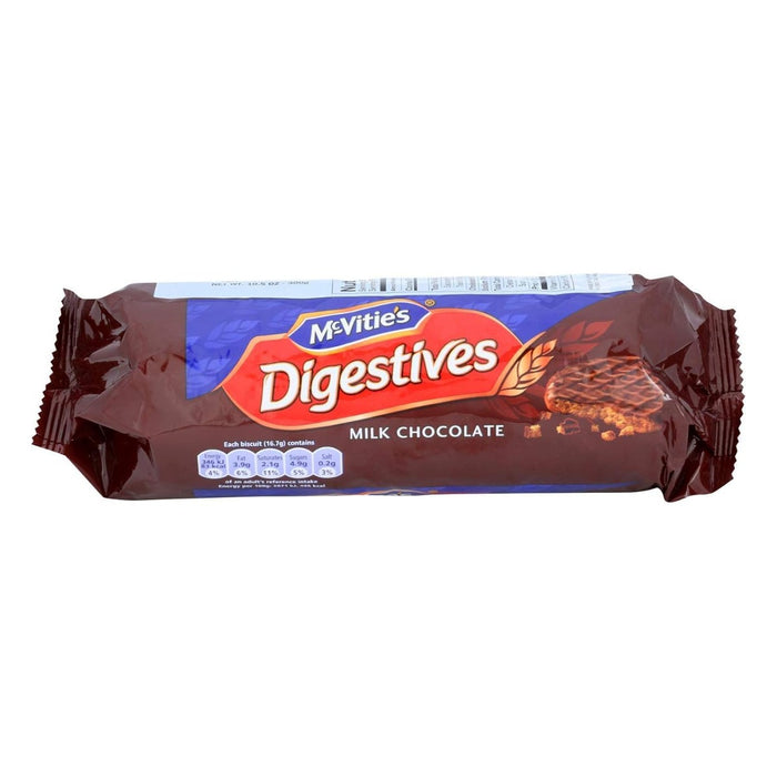 MCVITIES: Digestive Milk Chocolate, 10.5 oz