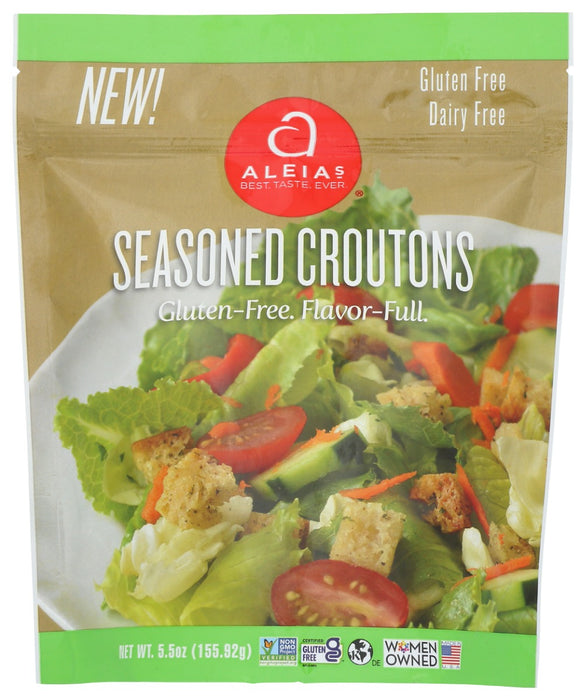 ALEIAS: Croutons Seasoned, 5.5 OZ