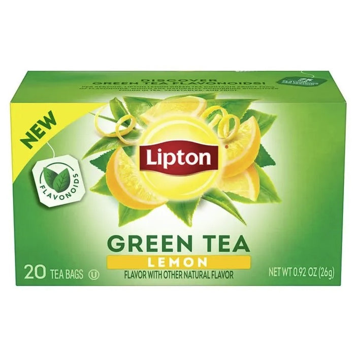 LIPTON: Green Tea Lemon, 20 bg