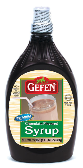 GEFEN: Chocolate Syrup, 22 oz