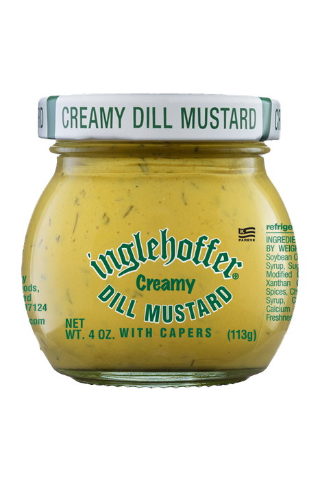 INGLEHOFFER: Mustard Dill Crmy, 4 oz