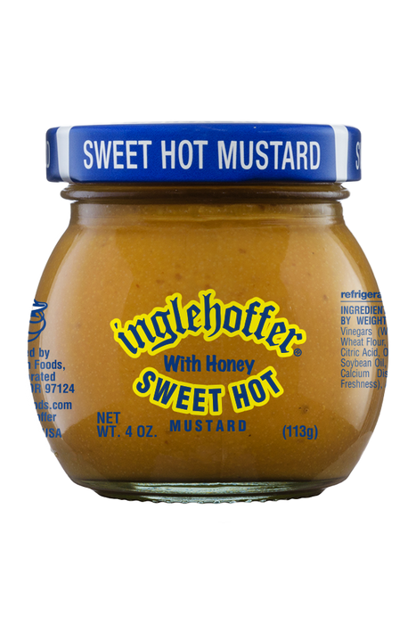 INGLEHOFFER: Mustard Sweet Hot, 4 oz