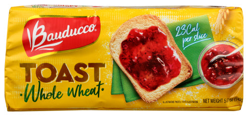 BAUDUCCO: Toast Whole Wheat, 5.01 OZ