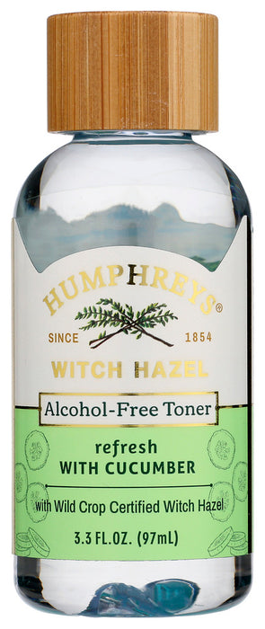 HUMPHREYS: Toner Witch Hzel Cucumber, 3 oz