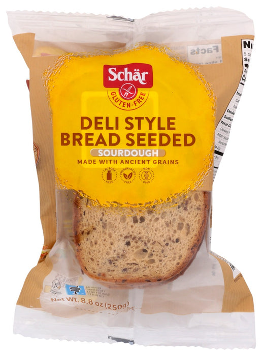 SCHAR: Deli Style Bread Seeded, 8.8 oz