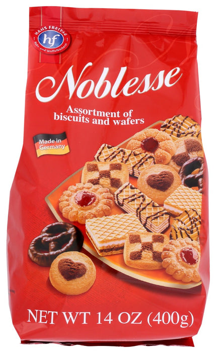 HANS FREITAG: Noblesse Cookies And Wafers, 14 oz