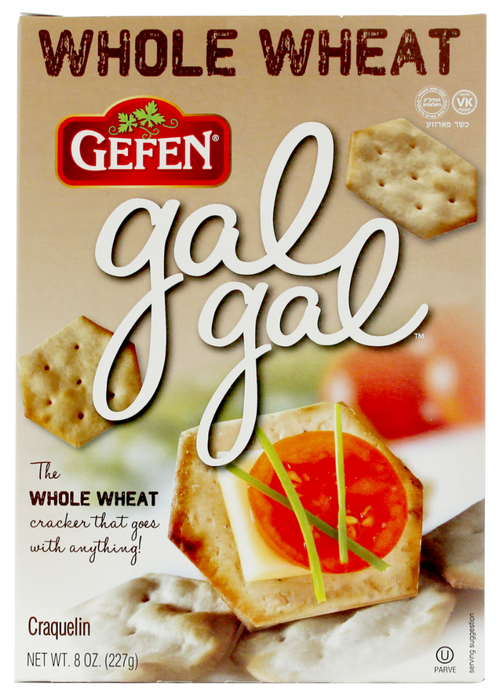 GEFEN: Cracker Whole Wht Gal Gal, 8 oz