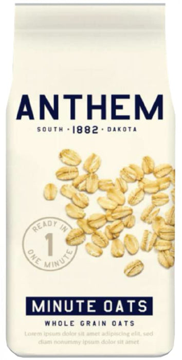 ANTHEM: Oats Quick Whole Grain, 40 OZ