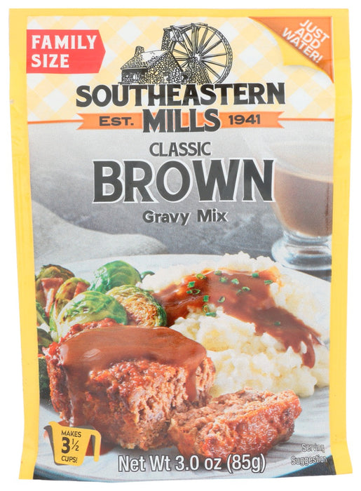 SOUTHEASTERN MILLS: Mix Gravy Clssc Brwn, 3 OZ