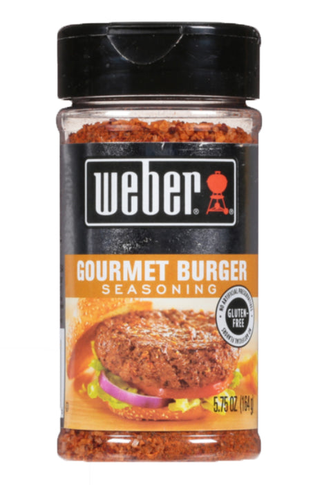 WEBER: Seasoning Burger Gourmet, 5.75 oz