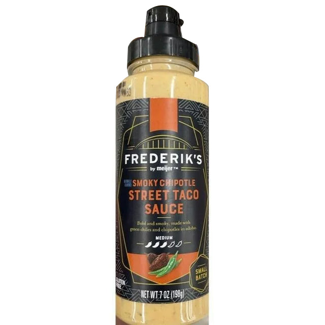 FREDRICKS: Sauce Smoky Chipotle Street Taco Sauce, 7 oz