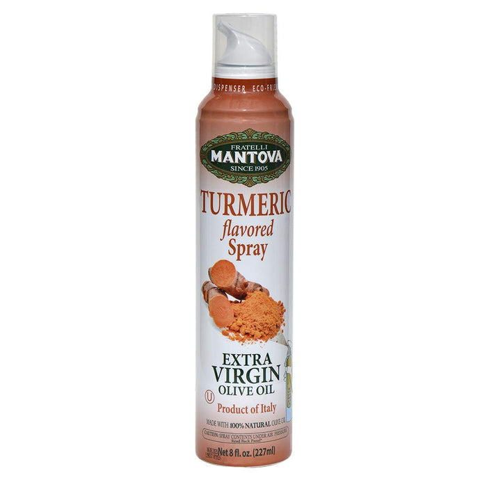 MANTOVA: Evoo Spray Turmeric, 8 oz