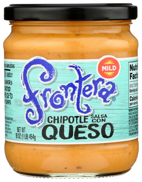 FRONTERA: Salsa Chipotle Con Queso, 16 oz
