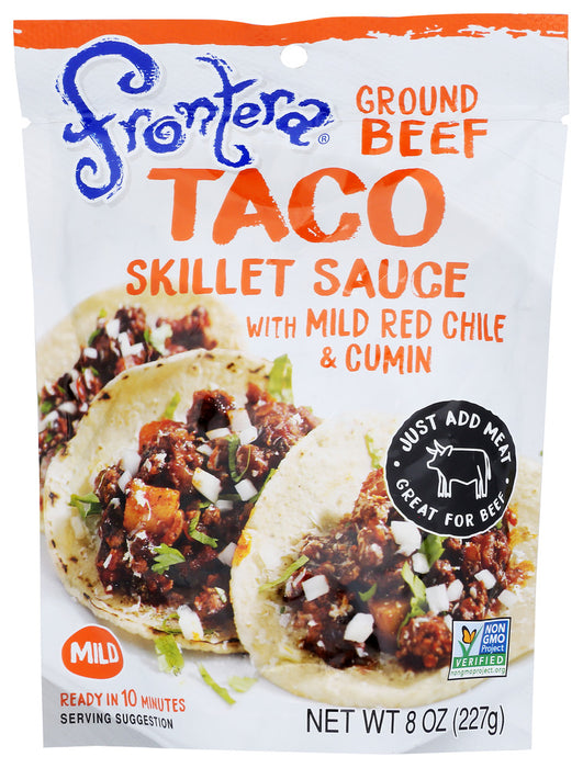 FRONTERA: Ground Beef Taco Skillet Sauce, 8 oz