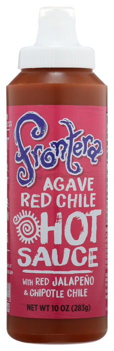 FRONTERA: Sauce Hot Agave Rd Chile, 10 oz