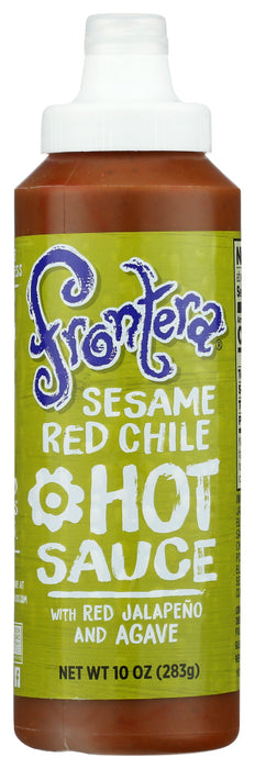 FRONTERA: Sauce Hot Ssme Red Chili, 10 oz