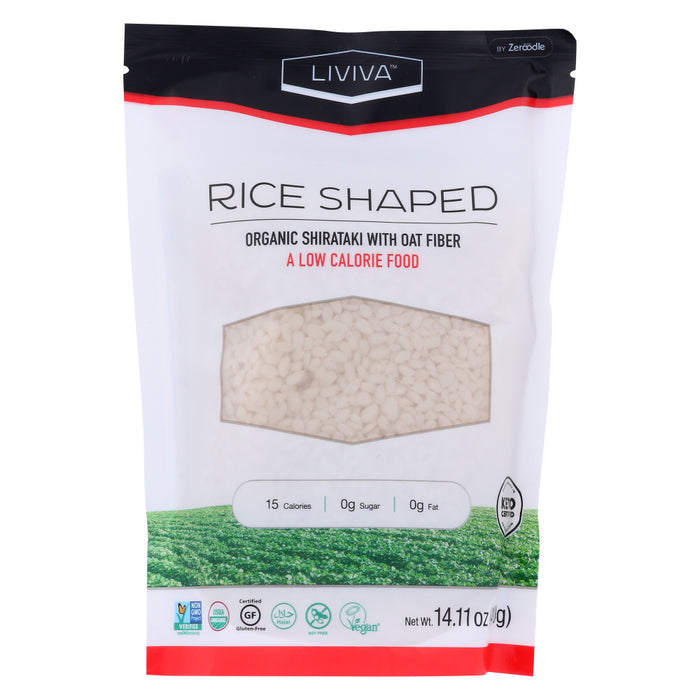 LIVIVA: Rice Shirataki Oat, 14.11 oz