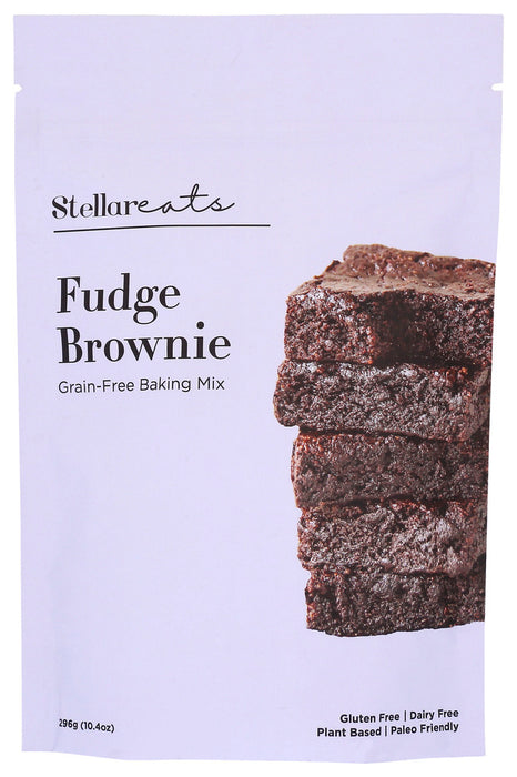 STELLAR EATS: Fudge Brownie Baking Mix, 296 gm