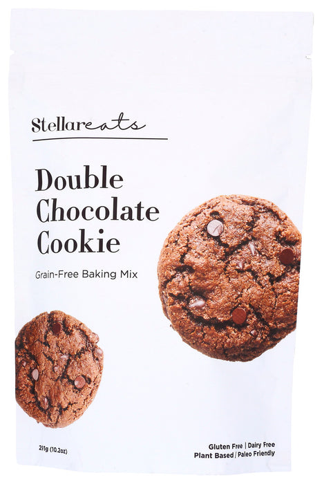 STELLAR EATS: Double Chocolate Cookie Baking Mix, 291 gm