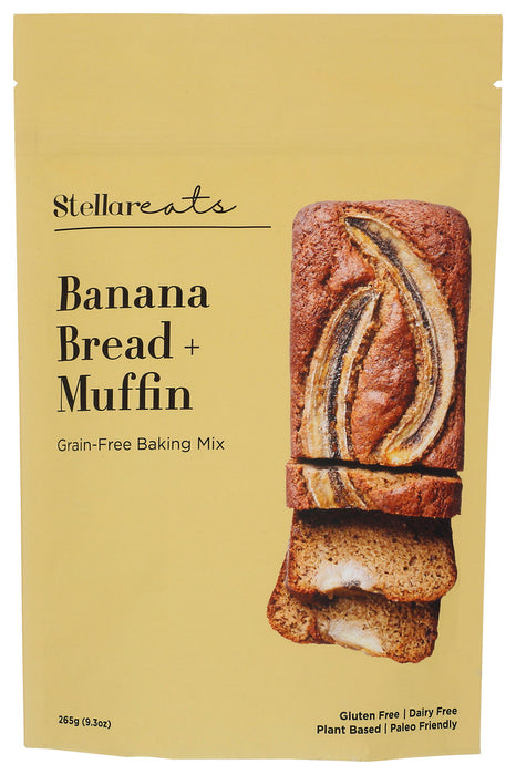 STELLAR EATS: Banana Bread Muffin Baking Mix, 265 gm