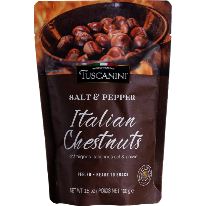 TUSCANINI: Chestnut Salt Blck Peppr, 3.5 OZ