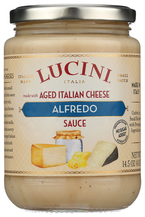 LUCINI: Sauce Pasta Alfredo, 14.5 oz
