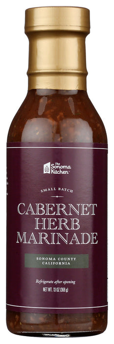 THE SONOMA KITCHEN: Marinade Cabernet Herb, 13 OZ