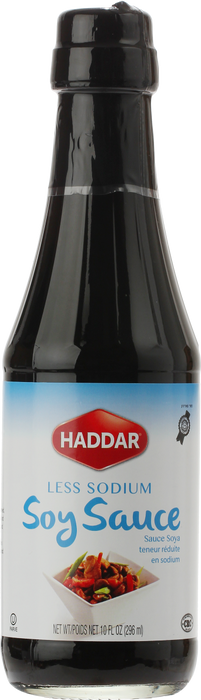 HADDAR: Sauce Soy Lite, 10 oz