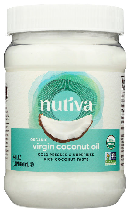 NUTIVA: Organic Virgin Coconut Oil, 29 oz