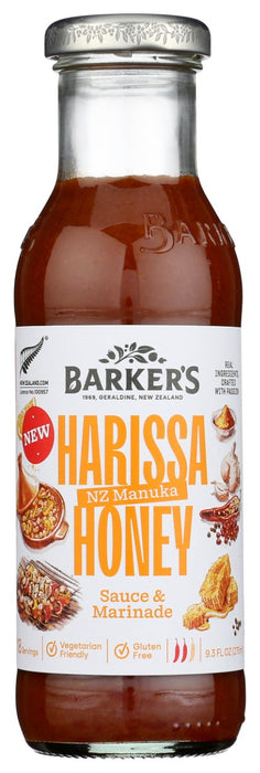 BARKERS: Harissa Honey Marinade, 9.3 fo