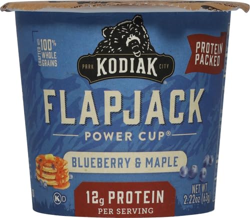 KODIAK: Unleashed Blueberry & Maple Flapjack Cup, 2.18 oz