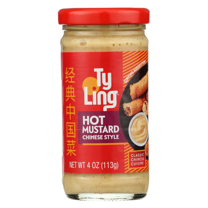 TY LING: Naturals Chinese Style Hot Mustard, 4 oz