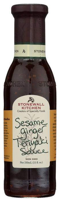 STONEWALL KITCHEN: Sesame Ginger Teriyaki Sauce, 11 oz