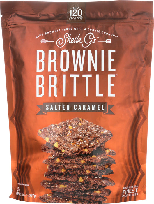 SHEILA GS: Brownie Brittle Salted Caramel, 14 oz