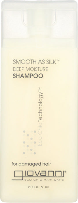 GIOVANNI COSMETICS: Smooth As Silk Shampoo, 2 oz