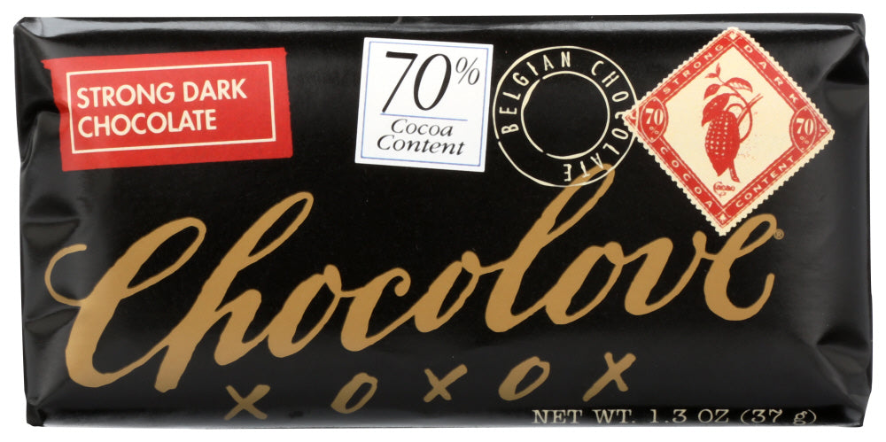 CHOCOLOVE: Mini Dark Chocolate Bar Strong, 1.3 oz