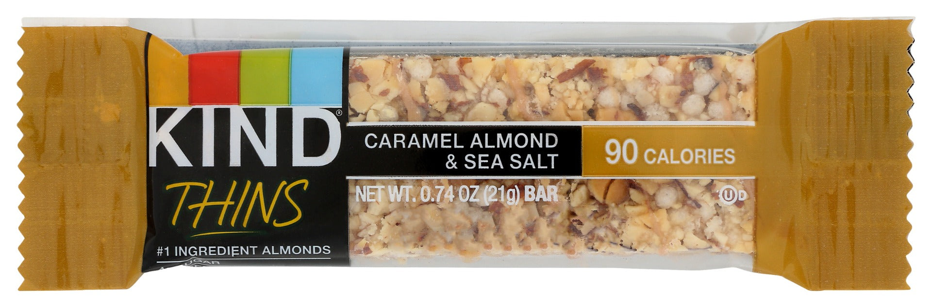 KIND: Bar Thns Carmel Sea Salt, 0.74 OZ
