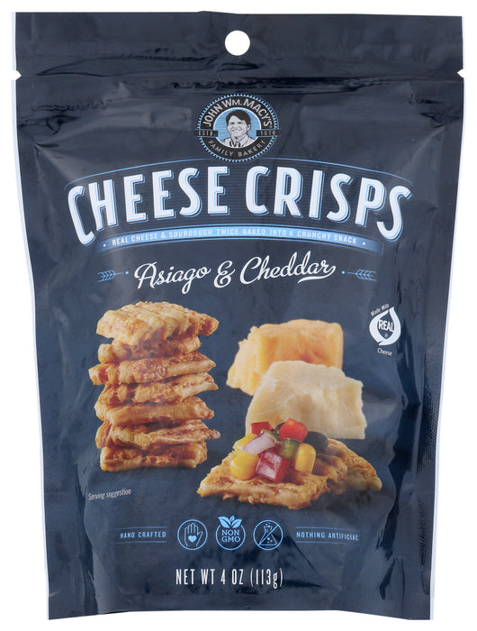 MACYS: Asiago and Cheddar Cheesecrisps, 4 oz