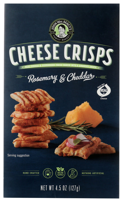MACYS: Rosemary Cheddar Cheese Crisps, 4.5 oz
