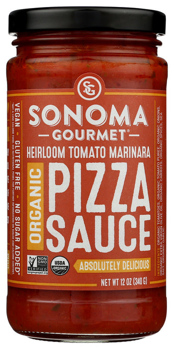 SONOMA GOURMET: Heirloom Tomato Pizza Sauce, 12 oz