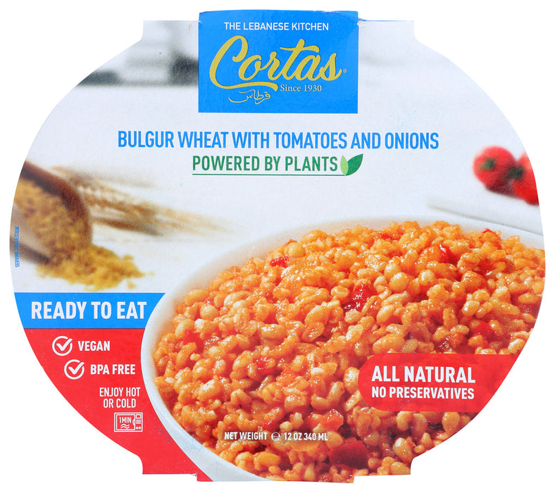 CORTAS: Entree Wheat Tmato Onion, 12 oz