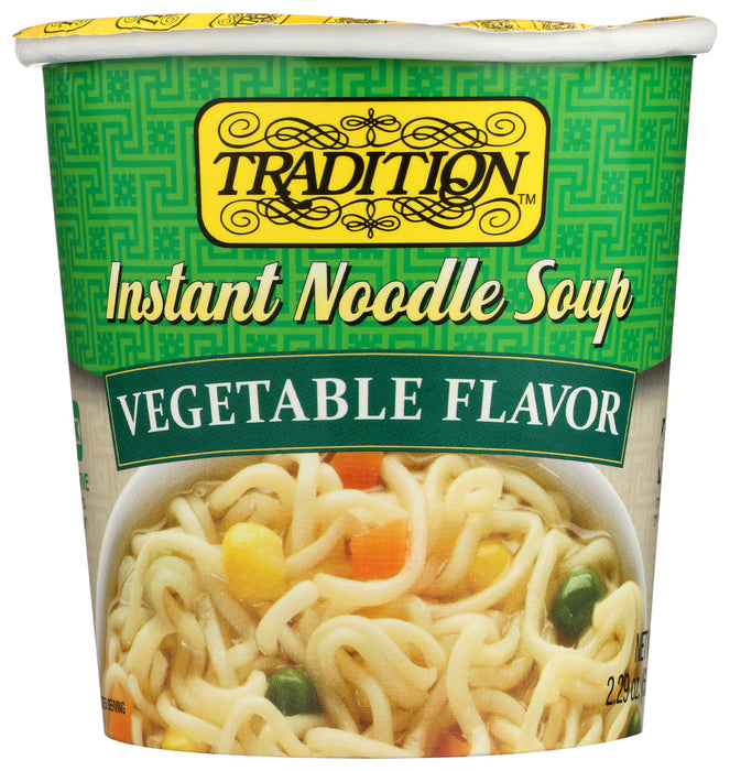 TRADITION: Vegetable Instant Noodle Soup, 2.29 oz