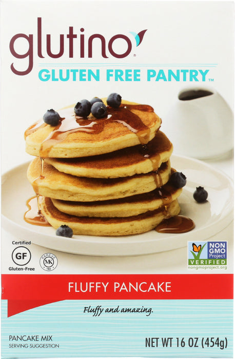 GLUTINO: Mix Pancake Gf, 16 oz