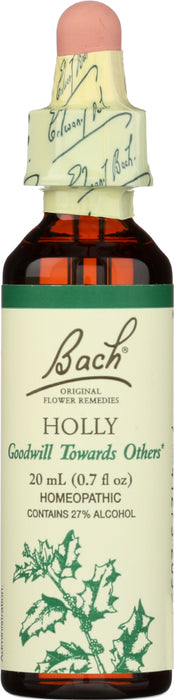 BACH ORIGINAL FLOWER REMEDIES: Holly, 20 ml