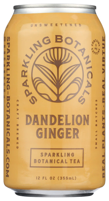 RISHI TEA: Beverage Sparkling Dandelion Ginger, 12 fo