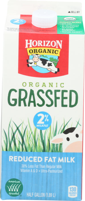 HORIZON: Organic Grassfed Reduced Fat Milk, 64 oz