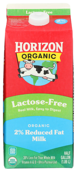 HORIZON: Organic Lactose-Free 2% Reduced Fat Milk, 64 Oz
