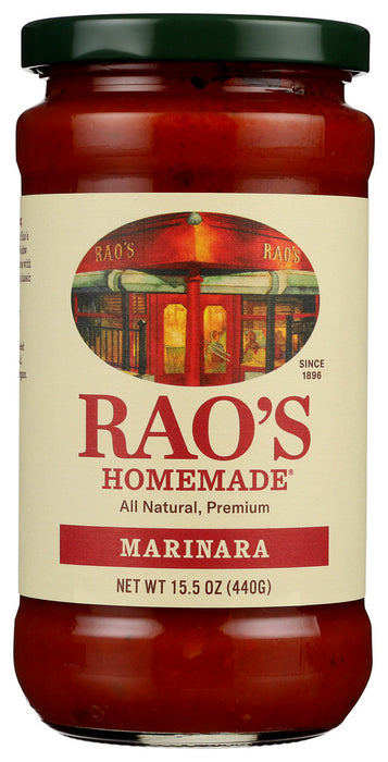 RAO'S HOMEMADE: Pasta Sauce Marinara, 15.5 oz